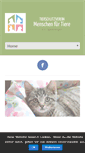 Mobile Screenshot of menschen-fuer-tiere-spaichingen.de